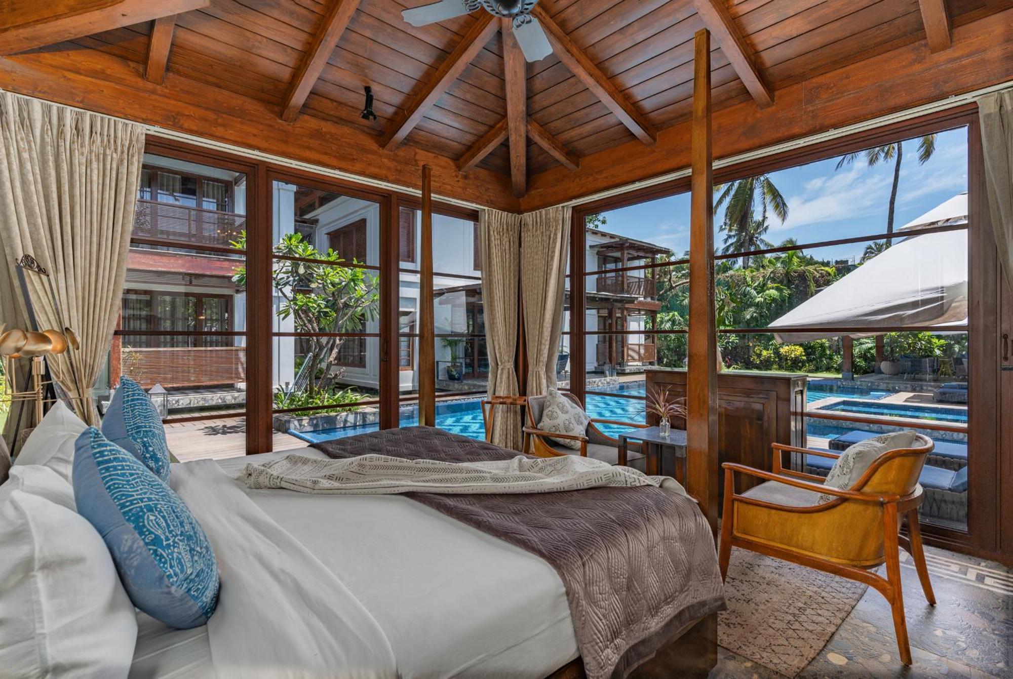 Azara Beach House - 5 Bhk Designer Villa, Candolim Beach 外观 照片