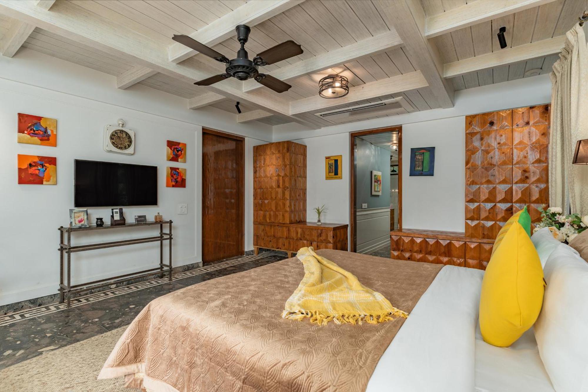 Azara Beach House - 5 Bhk Designer Villa, Candolim Beach 外观 照片