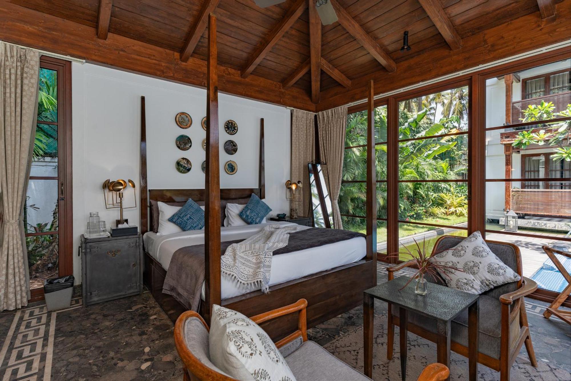 Azara Beach House - 5 Bhk Designer Villa, Candolim Beach 外观 照片