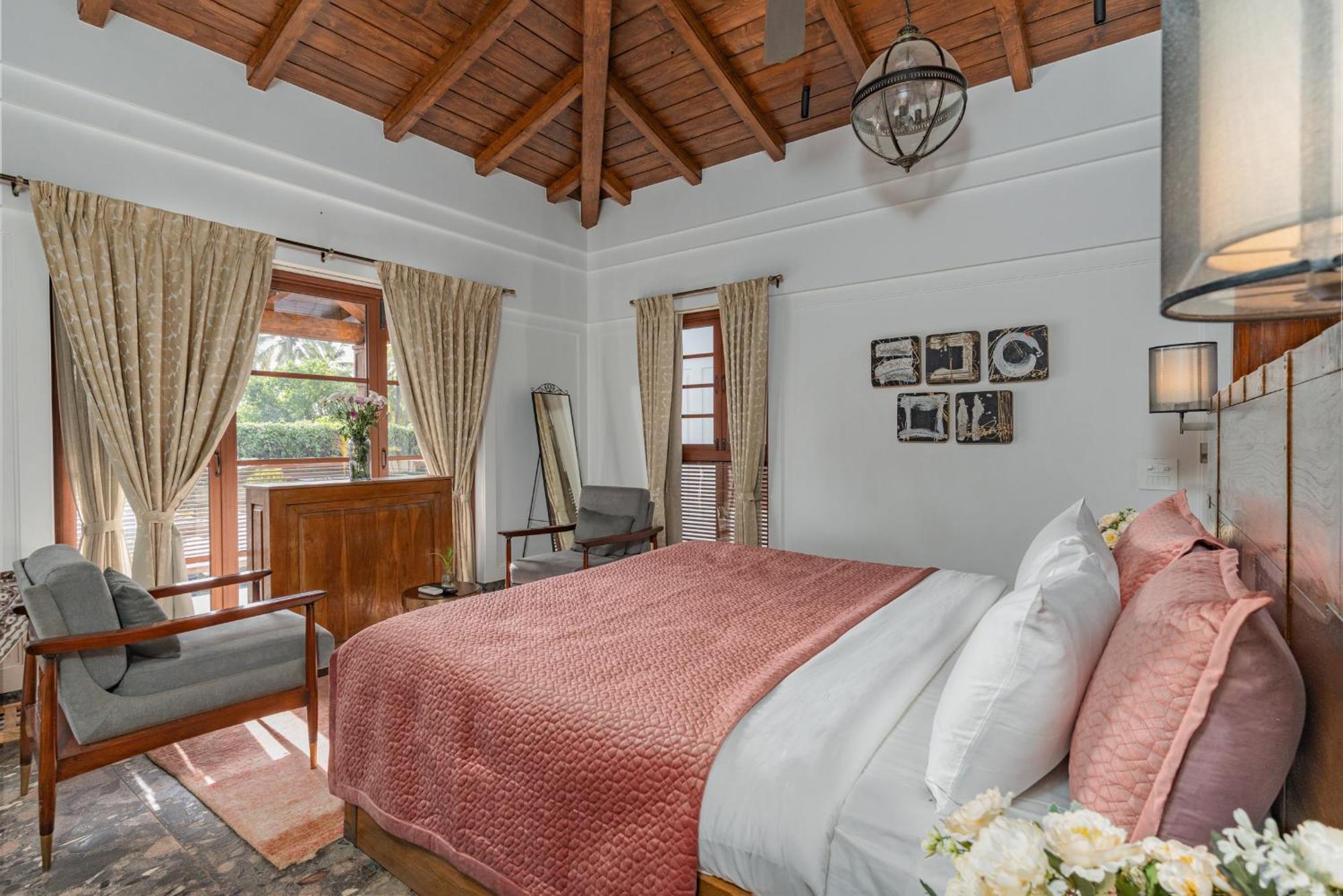 Azara Beach House - 5 Bhk Designer Villa, Candolim Beach 外观 照片