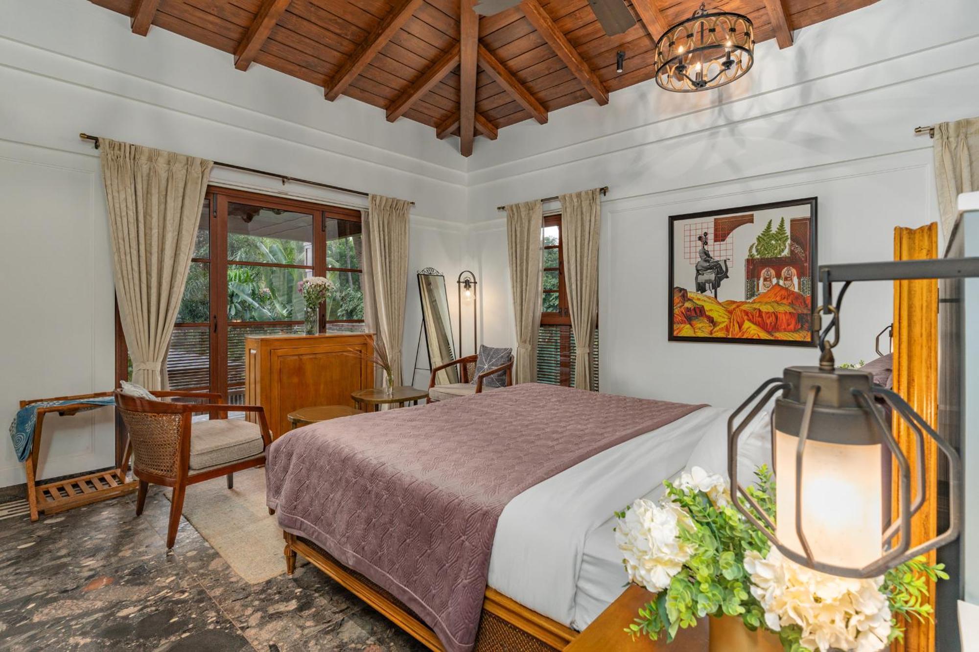 Azara Beach House - 5 Bhk Designer Villa, Candolim Beach 外观 照片