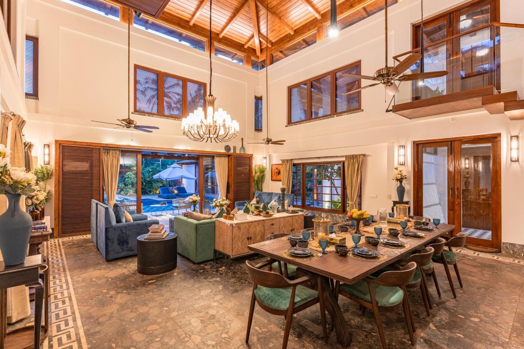 Azara Beach House - 5 Bhk Designer Villa, Candolim Beach 外观 照片