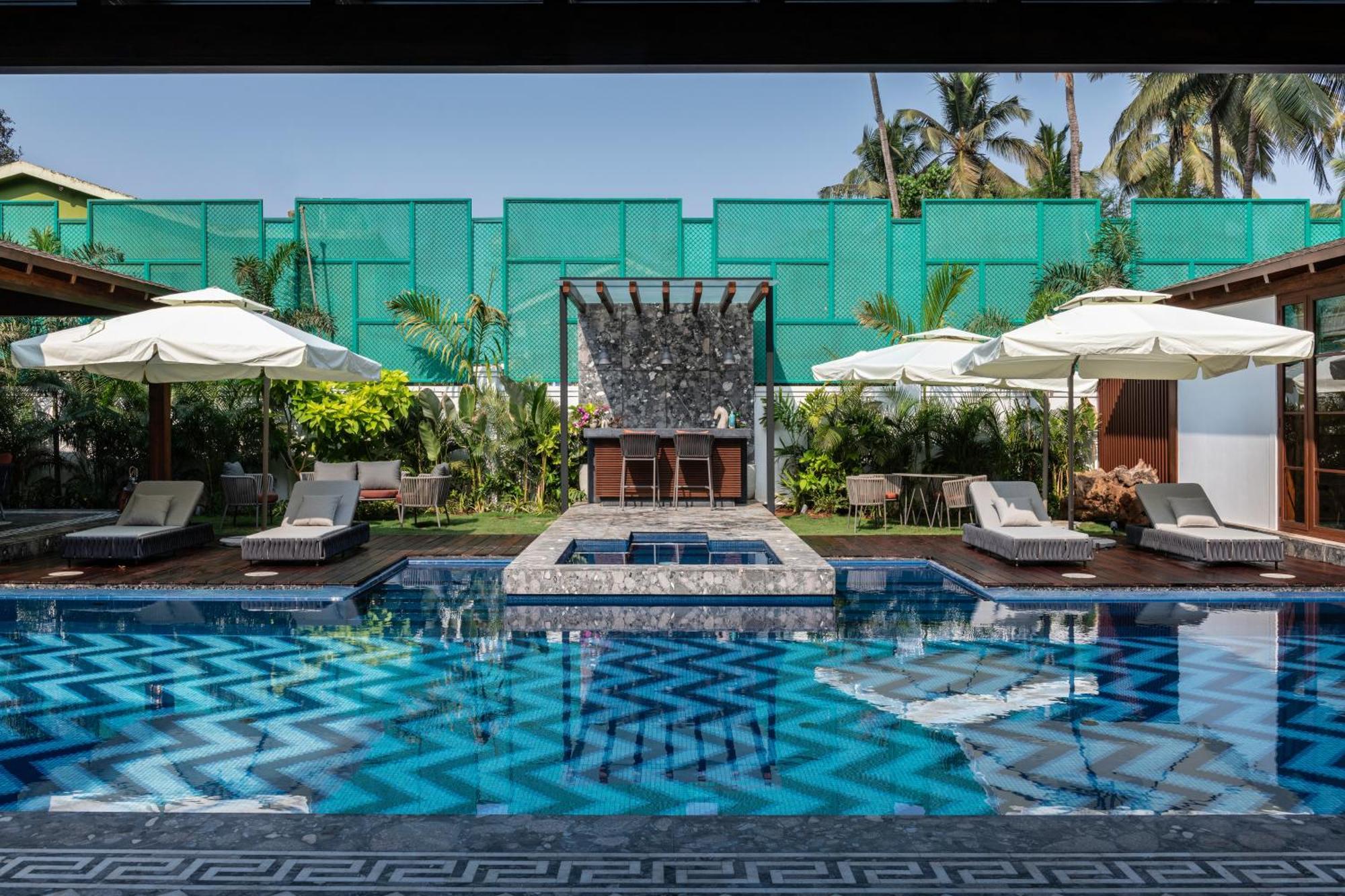 Azara Beach House - 5 Bhk Designer Villa, Candolim Beach 外观 照片