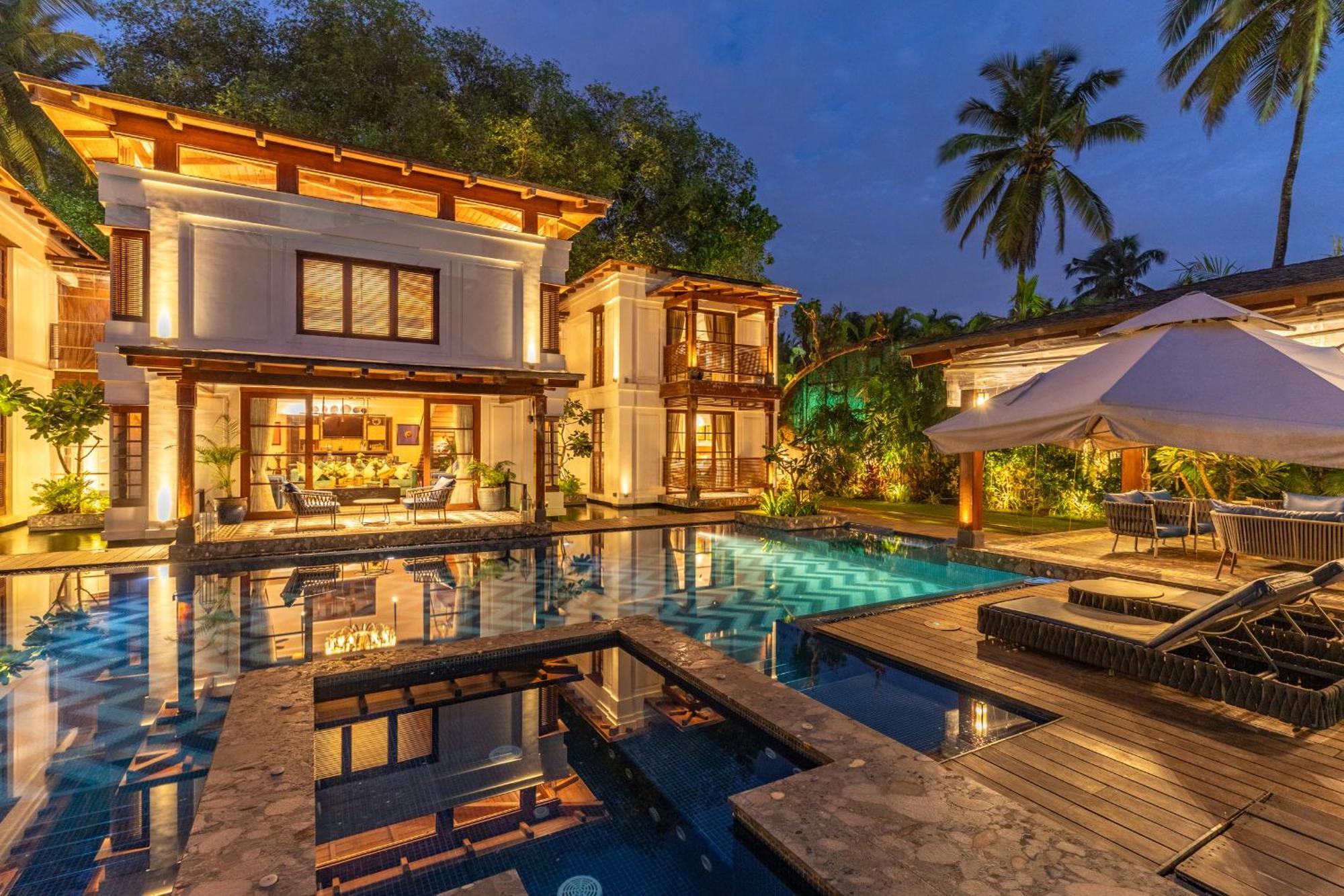 Azara Beach House - 5 Bhk Designer Villa, Candolim Beach 外观 照片